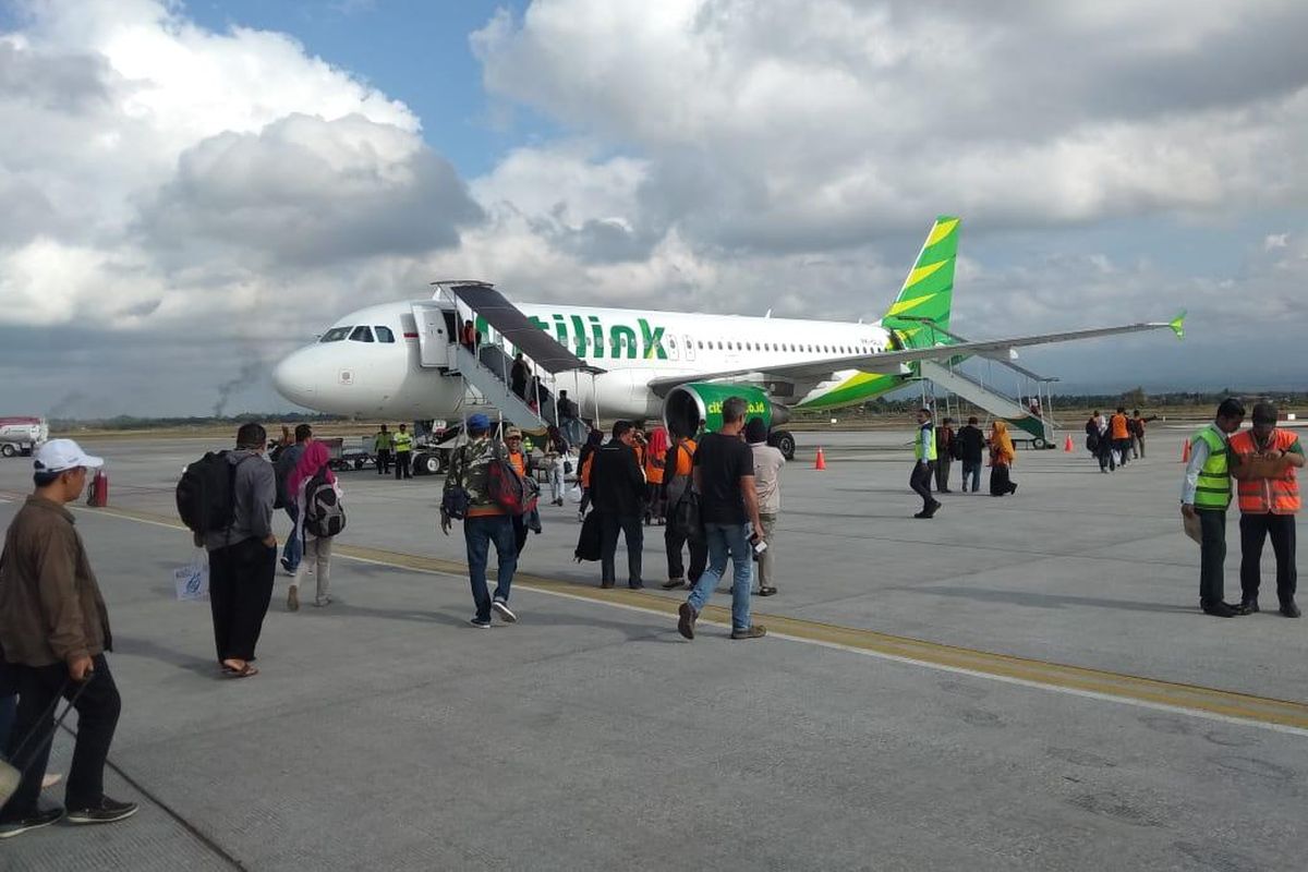Citilink kini melayani rute penerbangan Banyuwangi - Bali pp.