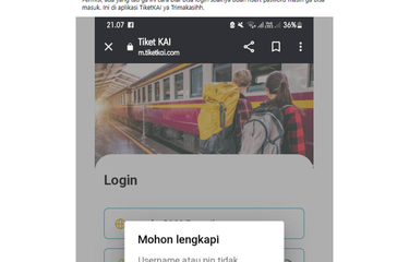 Ramai soal Gagal Login di tiketkai.com, Apakah Itu Link Pemesanan ...