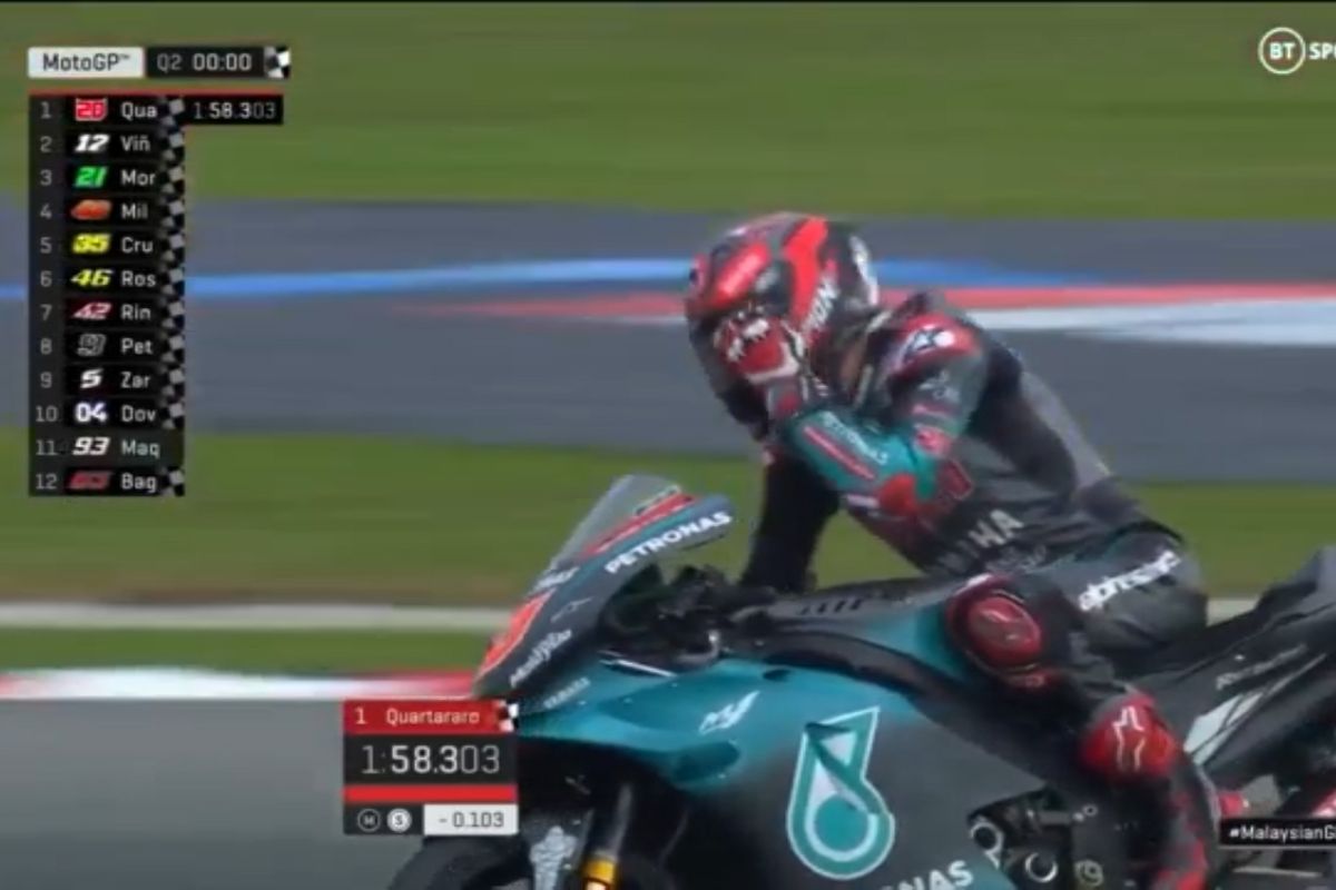 Quartararo raih pole position di MotoGP Malaysia 2019