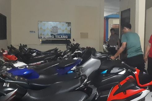 Operasi Balap Liar di Lumajang, Polisi Amankan 150 Sepeda Motor