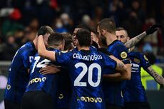 Hasil dan Klasemen Liga Italia: Menang Besar, Inter 