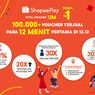 Dalam 12 Menit, Lebih dari 100.000 Voucher Belanja Terjual