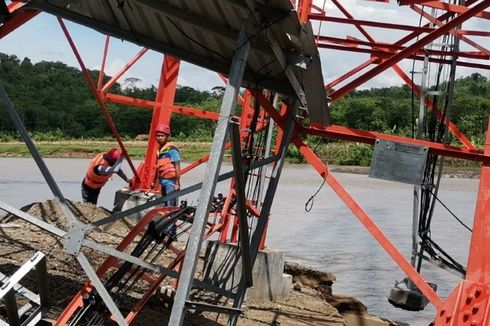 Penjelasan Pemilik Tower BTS yang Roboh Tergerus Arus Sungai di Brebes