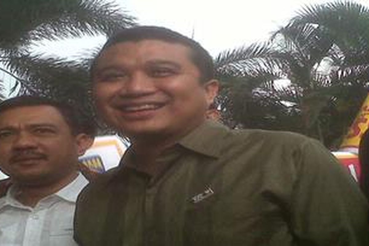 Salah satu kandidat Ketua Umum PSSI, Erwin Aksa.