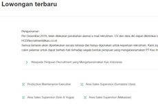 Lowongan Kerja bagi Fresh Graduate D3-S1 di Kao Indonesia, Cek Segera