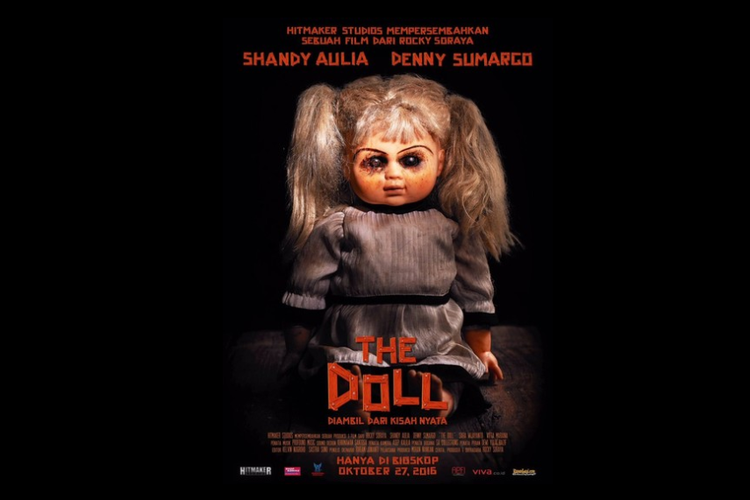 Film horor produksi Hitmaker Studios, The Doll, dibintangi oleh Shandy Aulia dan Denny Sumargo.