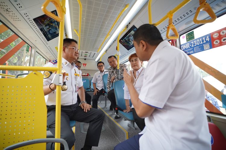 DAMRI operasikan 26 bus listrik buat Transjakarta, genap 100 unit sudah beroperasi di 2023