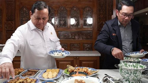 Prabowo Bertemu Ridwan Kamil, Gerindra: Kang Emil Namanya Harum