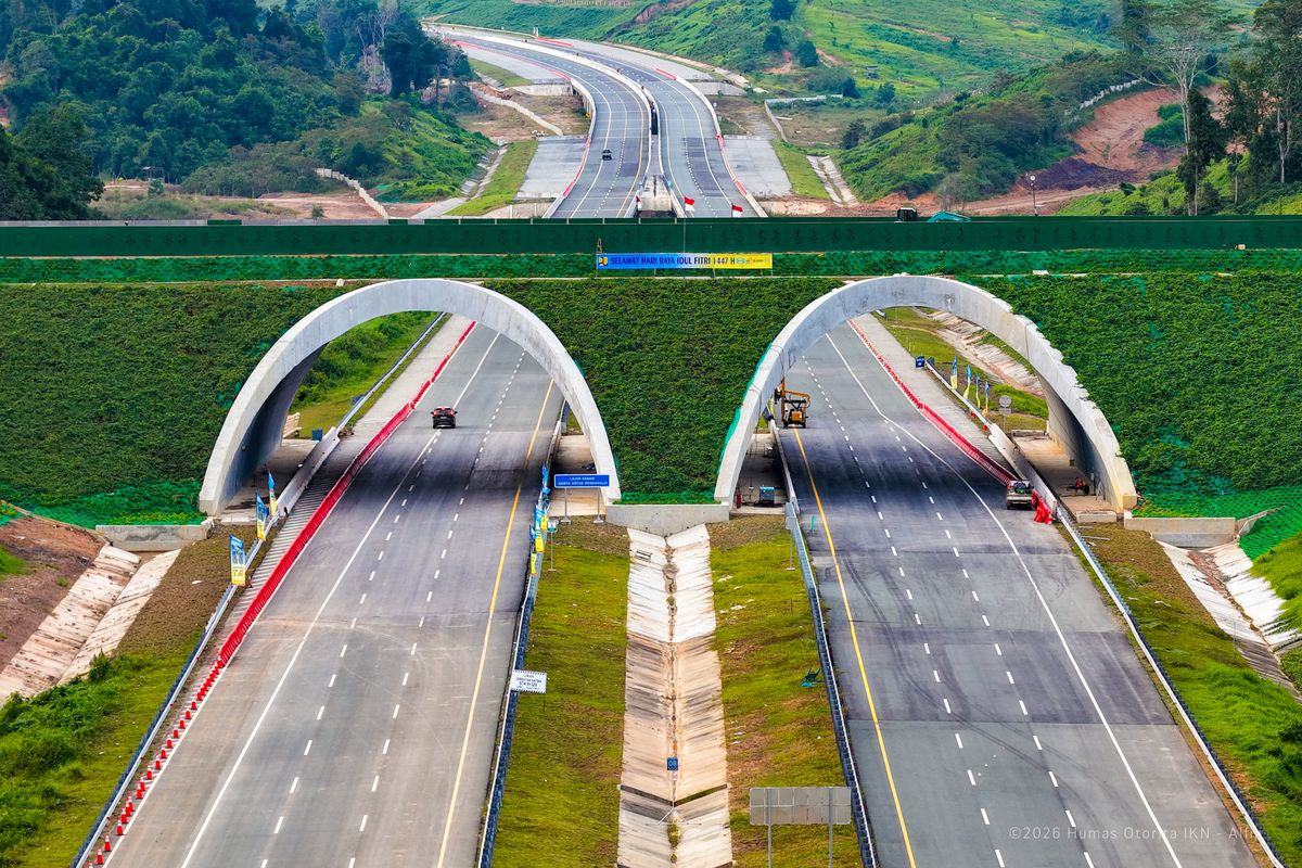 Tol IKN dengan koridor satwa