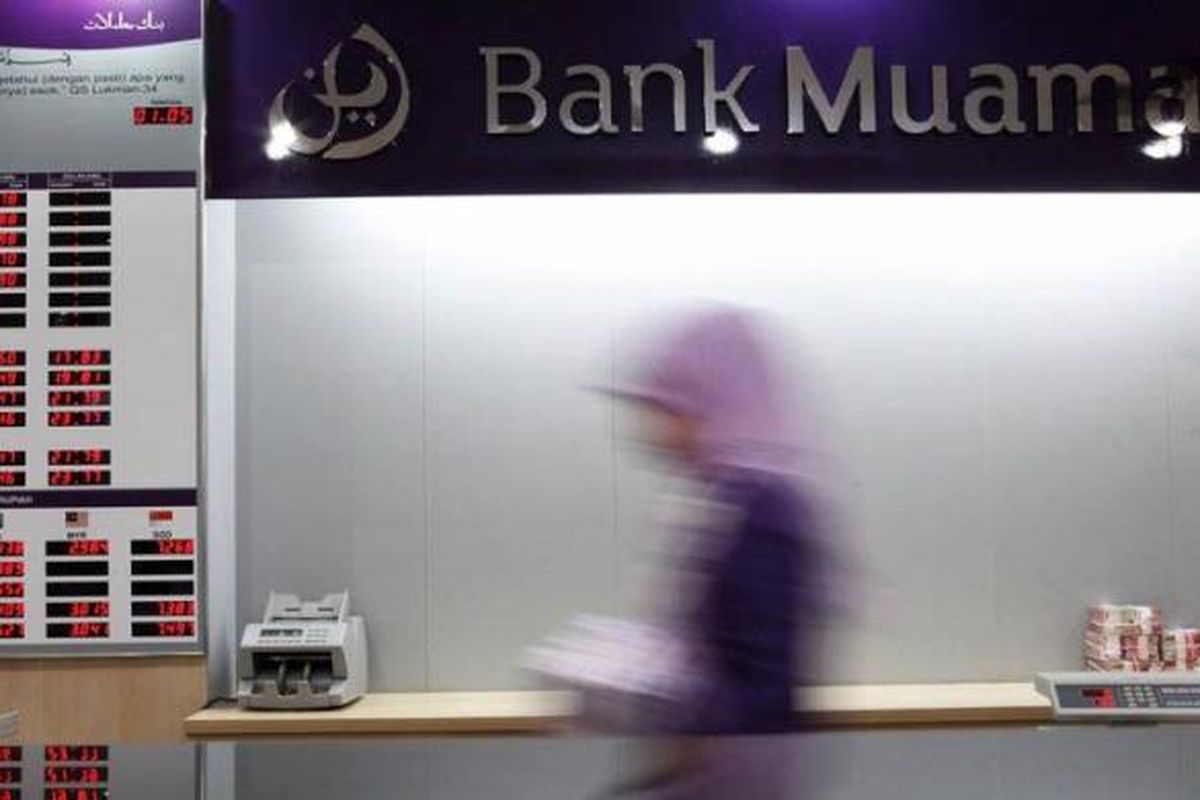 Kantor pusat Bank Muamalat di Jakarta.