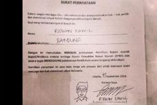 Ridwan Kamil Buat Gambar Wajahnya dalam Pernyataan Tolak Pilkada oleh DPRD