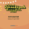 Jadwal Imsak dan Buka Puasa di Kota Blitar Hari Ini, 12 April 2022