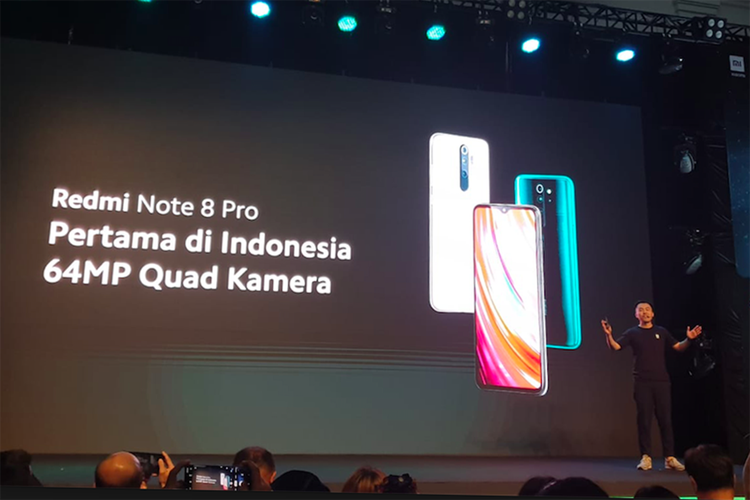 Country Director Xiaomi Indonesia Alvin Tse saat memperkenalkan Redmi Note 8 Pro dalam acara peluncuran di Jakarta, Kamis (17/9/2019). 