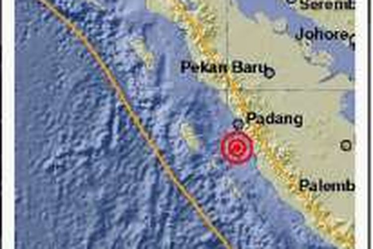 Gempa 5,5 SR guncang Padang, Sumatera Barat