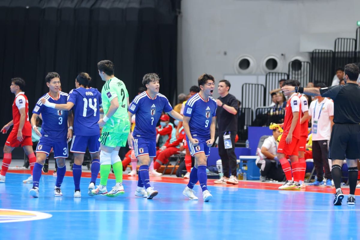 Live Skor Timnas Futsal Indonesia Vs Jepang 2-2, Kazuya Shimizu Buat  Kedudukan Imbang