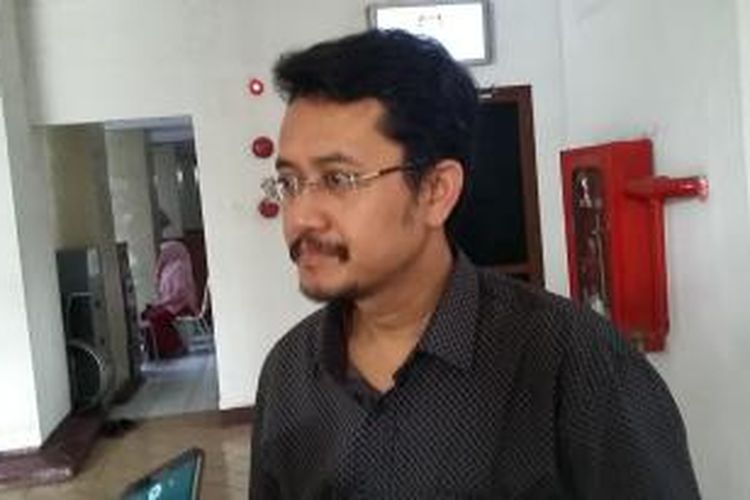 Komisioner KPU Ferry Kurnia Rizkiyansyah, saat ditemui di Gedung KPU, Jakarta, Jumat (10/7/2015).