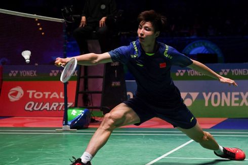 Shi Yuqi Paham Kento Momota Lelah Setelah Lawan Anthony Ginting pada Semifinal Piala Sudirman 2019