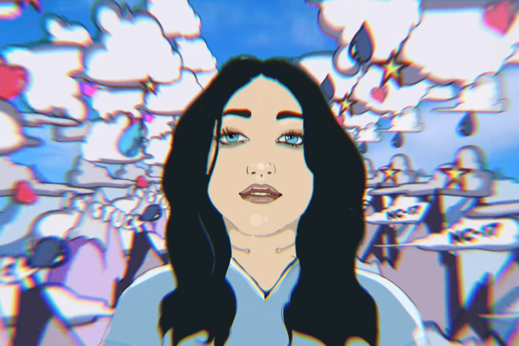 Video klip Im Stuck dari Noah Cyrus