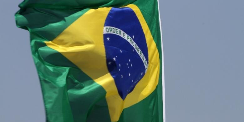 Bendera Brasil.