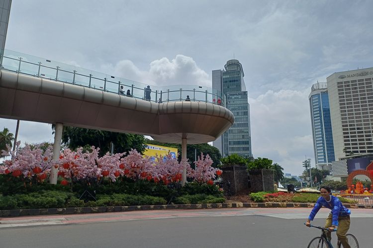 Lampion Merah Dominasi Sudirman–Thamrin Jelang Imlek dan Ramadhan 2026