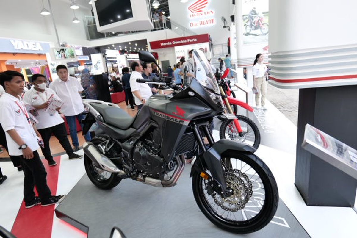 Honda XL750 Transalp meluncur dan langsung dipamerkan di ajang Jakarta Fair 2023