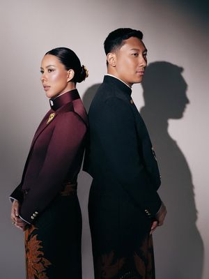 Foto prewedding Darma Mangkuluhur dan Patricia Schuldtz.