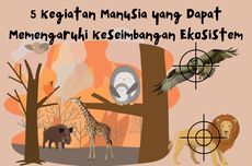 5 Kegiatan Manusia yang Dapat Memengaruhi Keseimbangan Ekosistem