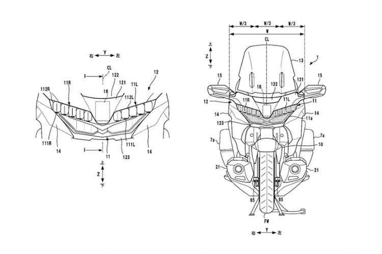 Paten Teknologi Radar Honda Gold Wing