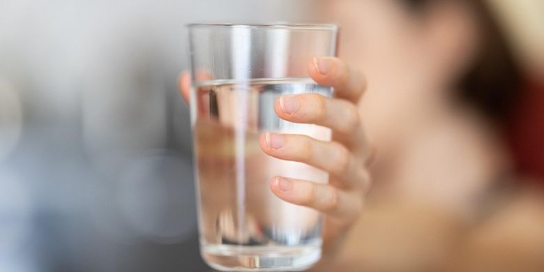 Ilustrasi air putih. 