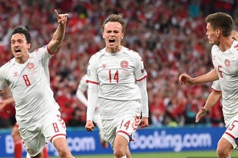 Mikkel Damsgaard, Pemberi Noda Kesucian Inggris di Euro 2020