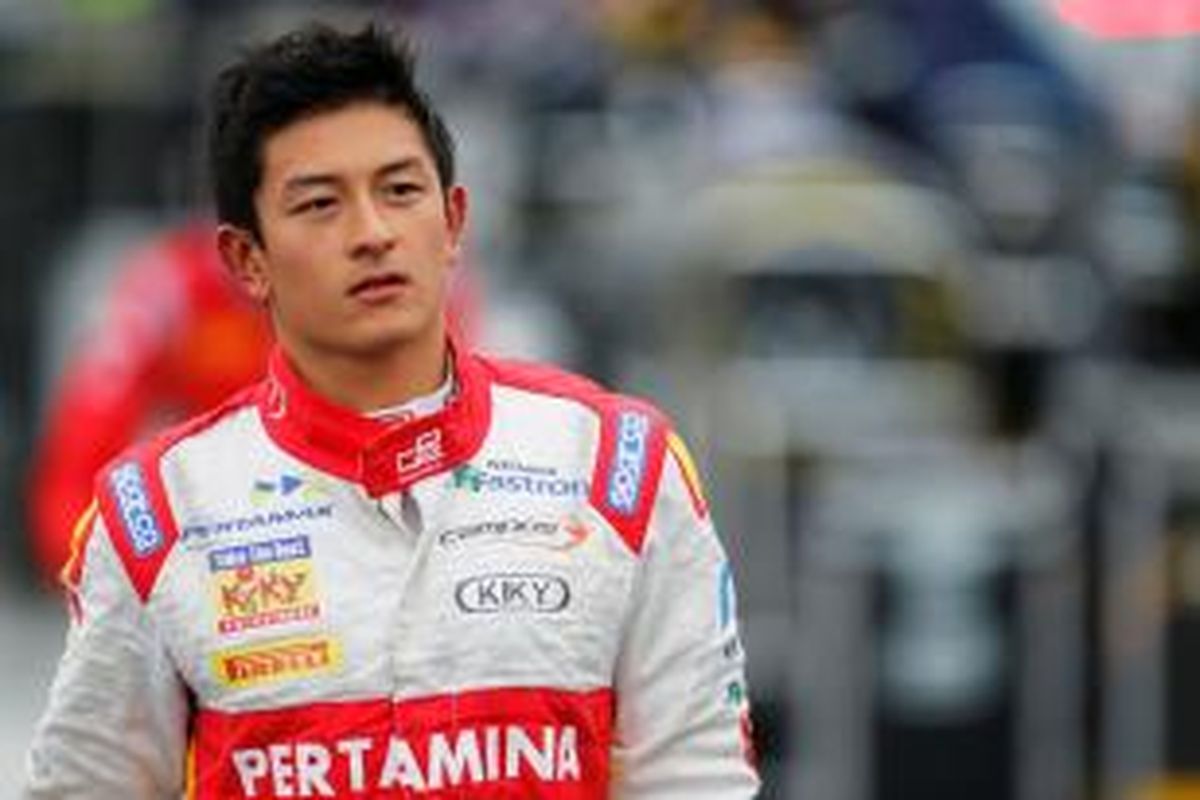 Rio Haryanto, saat masih menjadi pebalap Campos Racing. Kini, Rio resmi bergabung dengan tim Manor Racing untuk Formula 1 musim 2016, sehingga dia membuat sejarah sebagai pebalap Indonesia pertama di F1.