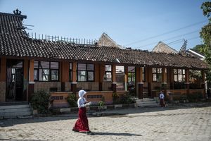 Perbaikan SDN Tanggirejo Grobogan Dimulai, Sekolah Tetap Jalankan KBM