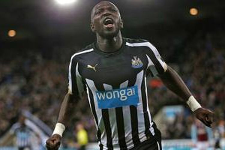 Pemain Newcastle United, Moussa Sissoko. 