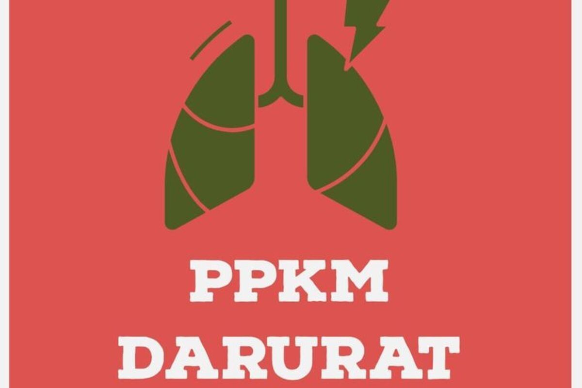 Ilustrasi PPKM Darurat.