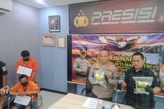 Tabrak Motor Polisi, 2 Pelaku Penyelundupan 2 Kg Sabu di Palembang Ditangkap