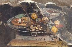 Seperti Apa Lukisan Pizza Kuno yang Ditemukan di Pompeii?