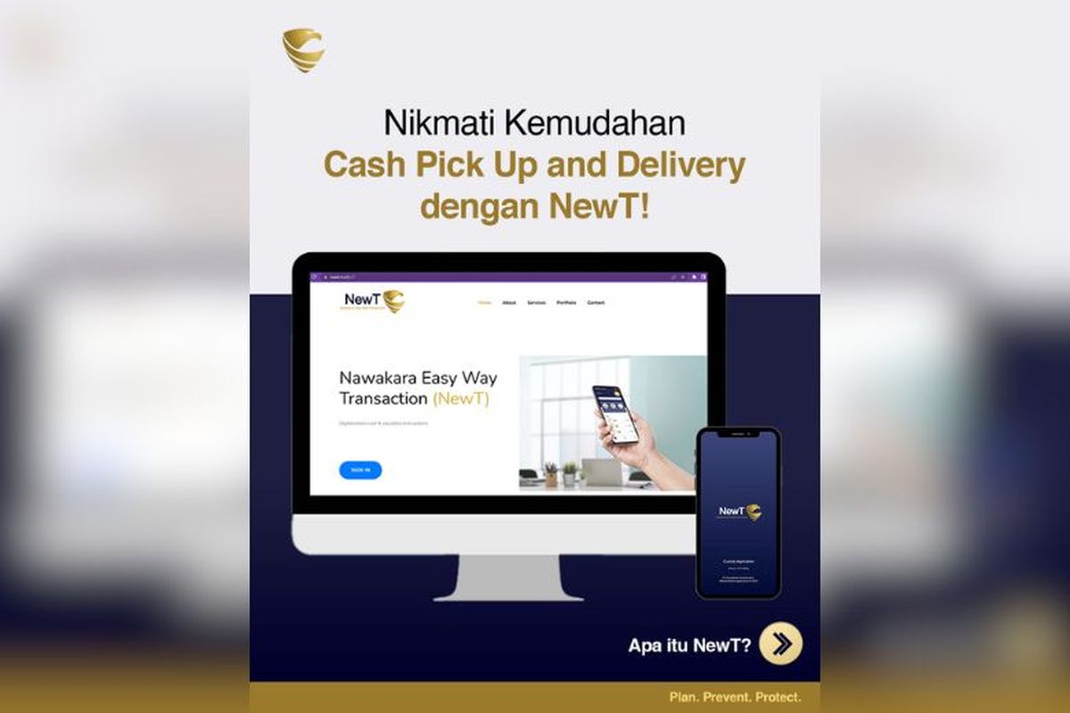 NewT, solusi inovatif kelola uang tunai dengan cepat, aman, dan efisien. Tingkatkan arus kas bisnis Anda tanpa hambatan! 