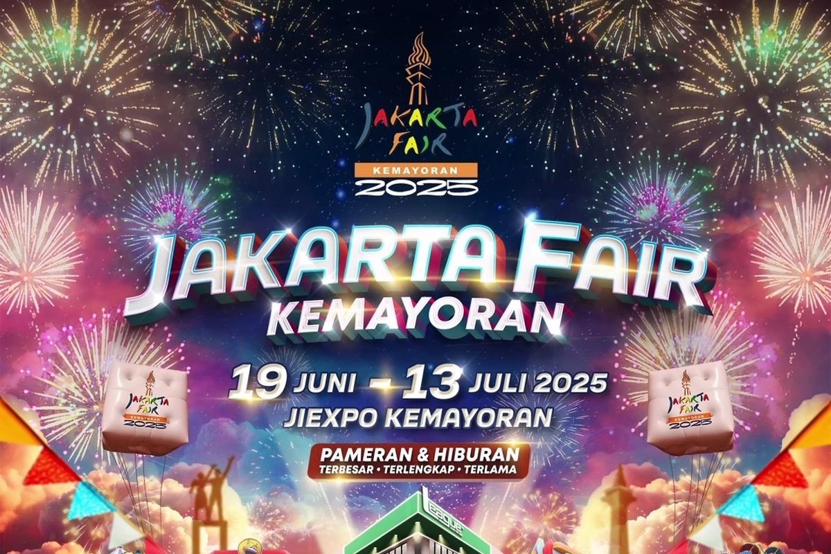 Daftar harga dan cara beli tiket Jakarta Fair 2025 atau Pekan Raya Jakarta (PRJ).
