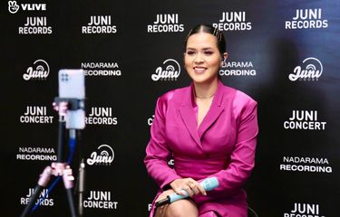 Raisa tampil dalam acara Unite ON: Live Concert yang diselenggarakan pada 23 November 2020.