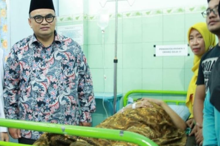 Cikita melahirkan di rumah sakit swasta usai mengikuti tes seleksi kepemimpinan dasar (SKD) di Kantor Bupati Probolinggo pada Selasa (4/2/2020).