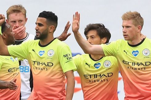 Newcastle Vs Man City, De Bruyne dan Sterling Menangkan The Citizens