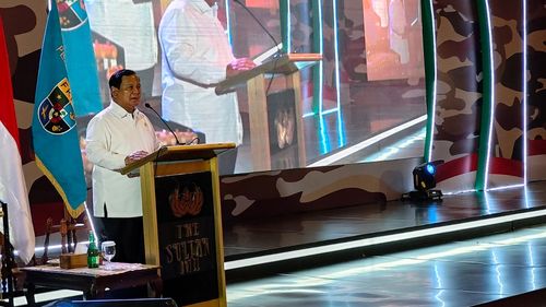 Hadiri HUT FKPPI, Prabowo: Saya Tak Mau Kampanye dan Minta Dukungan, tapi...
