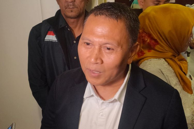 Ketua DPP PKS Mardani Ali Sera ditemui usai acara deklarasi relawan Anies Baswedan di Gedung Akademi Bela Negara Partai Nasdem, Jakarta Selatan, Minggu (27/8/2023).