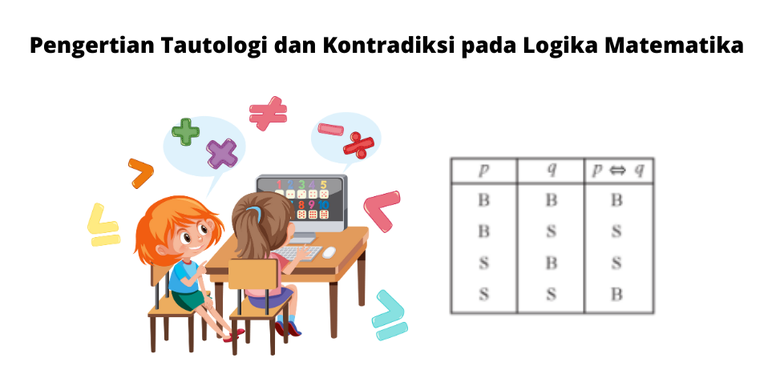 Pengertian Tautologi Dan Kontradiksi Pada Logika Matematika