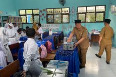 SDN Larangan Sidoarjo Mulai Makan Bergizi Gratis, Dibagikan Saat Istirahat