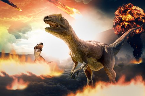 Studi Baru Ungkap Dampak Debu Asteroid pada Kepunahan Dinosaurus