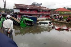 Truk yang Tabrak 8 Kendaraan di Jalan Raya Padang-Bukittinggi Diduga ODOL