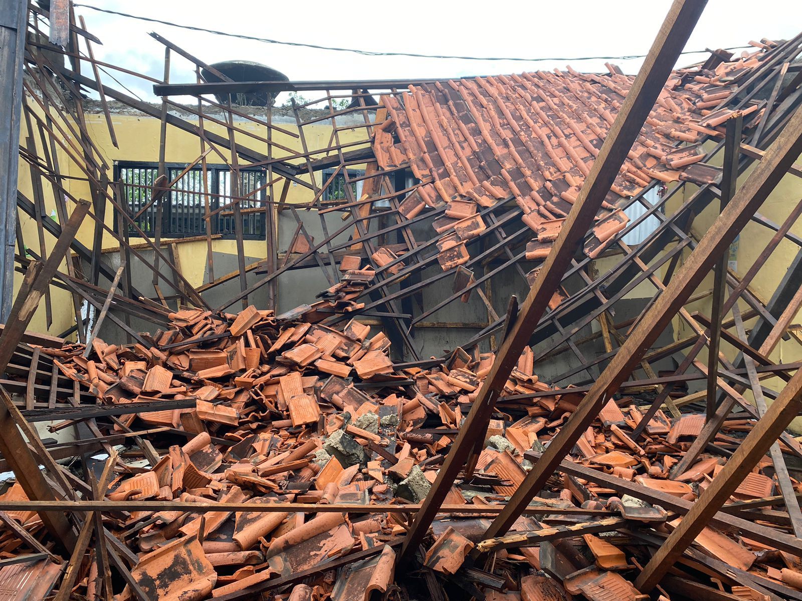 Serangan Rayap Salah Satu Penyebab Ambruknya Bangunan UPTD SDN Kedaung Depok