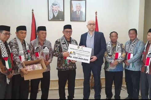 Pemkot dan Baznas Kota Cilegon Salurkan Bantuan Rp 620 Juta bagi Warga Palestina