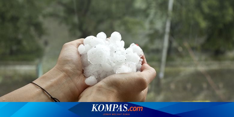 Fenomena Hujan Es Di Depok Ini Kata Bmkg